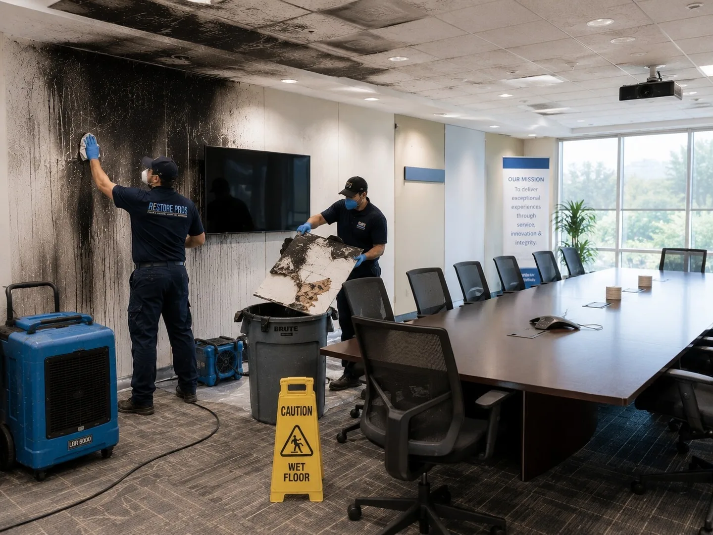 Fire Damage Restoration in Rialto, CA